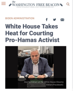 The Washington Free Beacon article screengrab